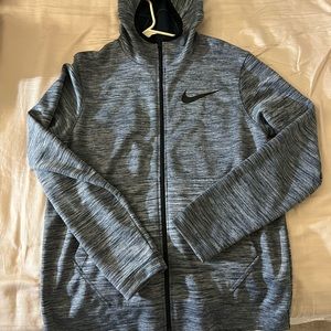 Nike dri fit zip up hoodie
